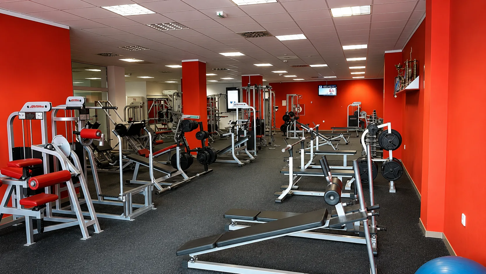 Tréningový priestor KAPITOL.FITNESS